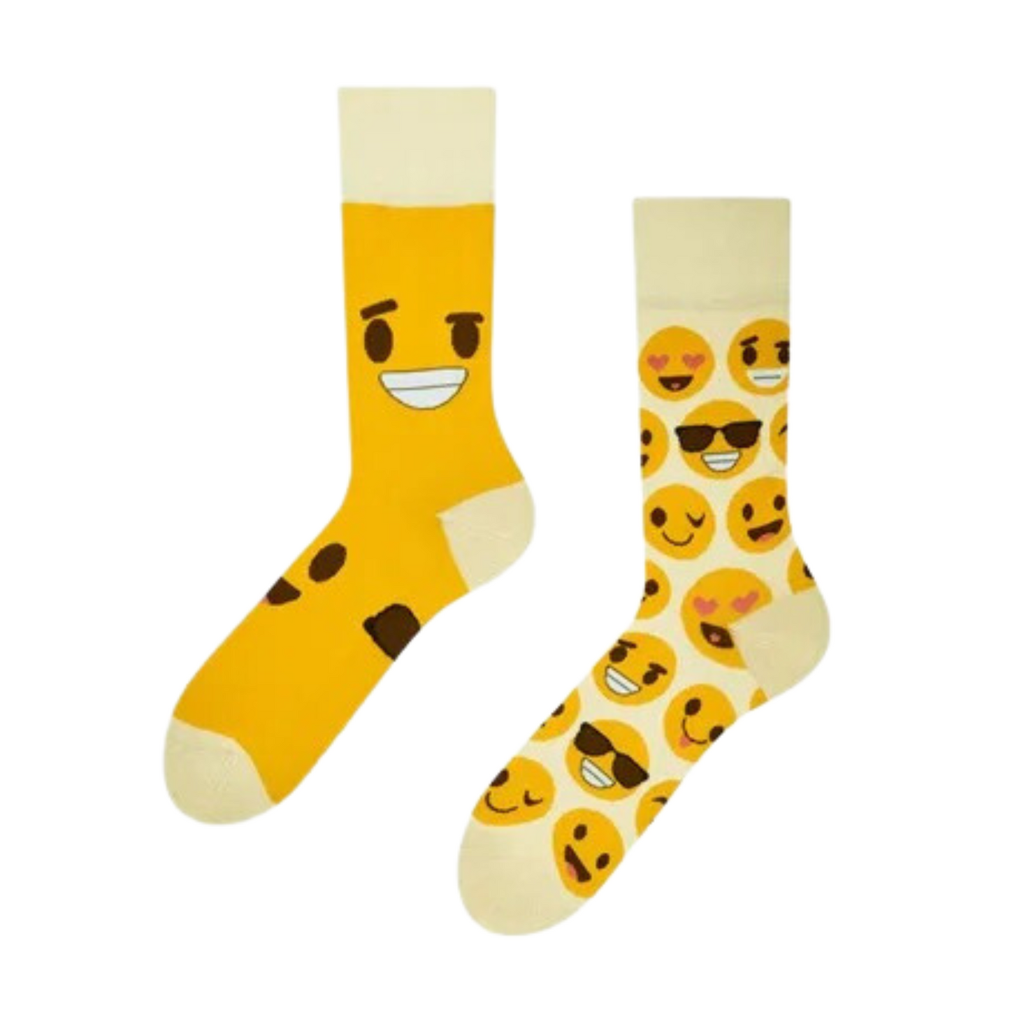 Face Emoji Funky Socks