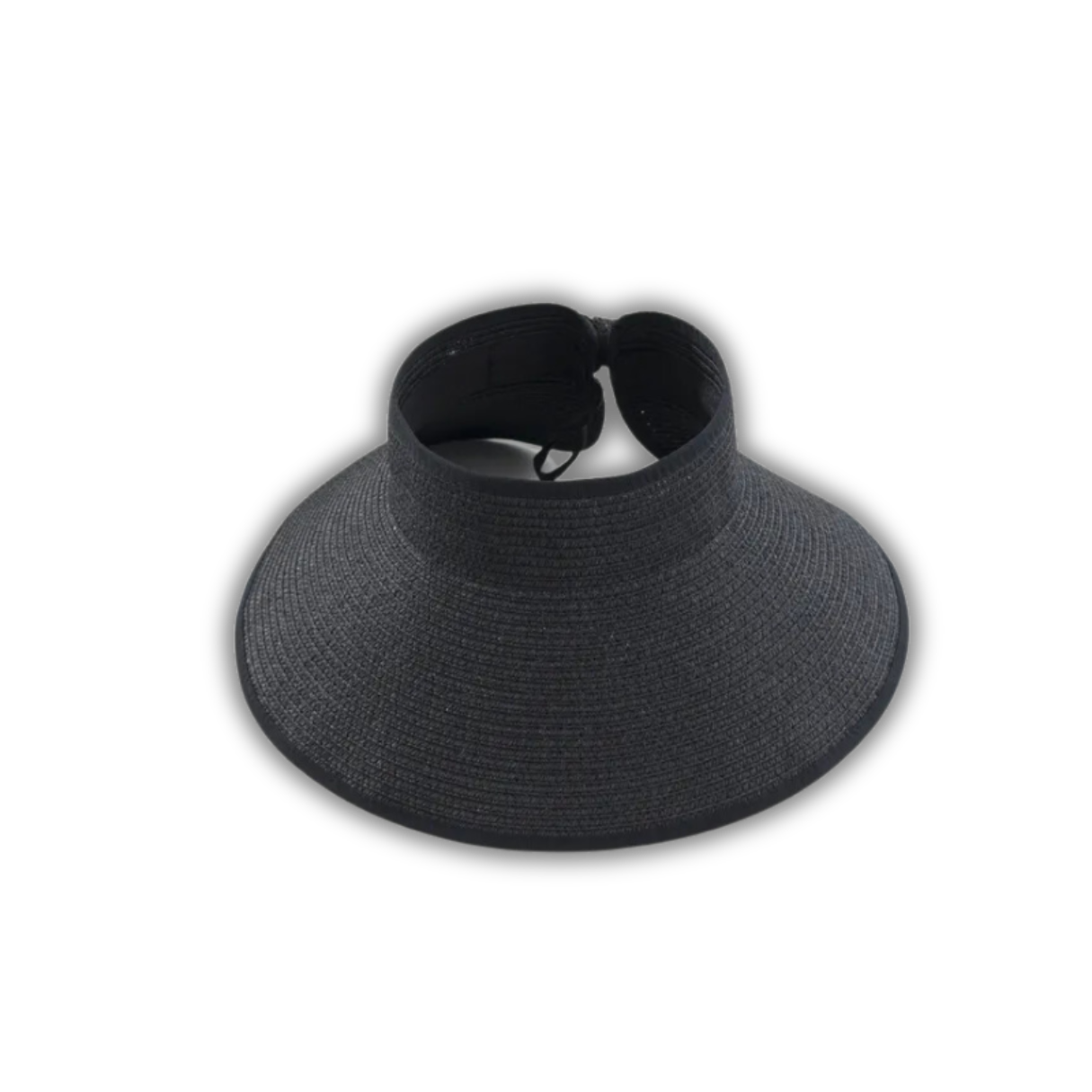 Roll-up Bowtie Sun Hat/Visor- Free Shipping