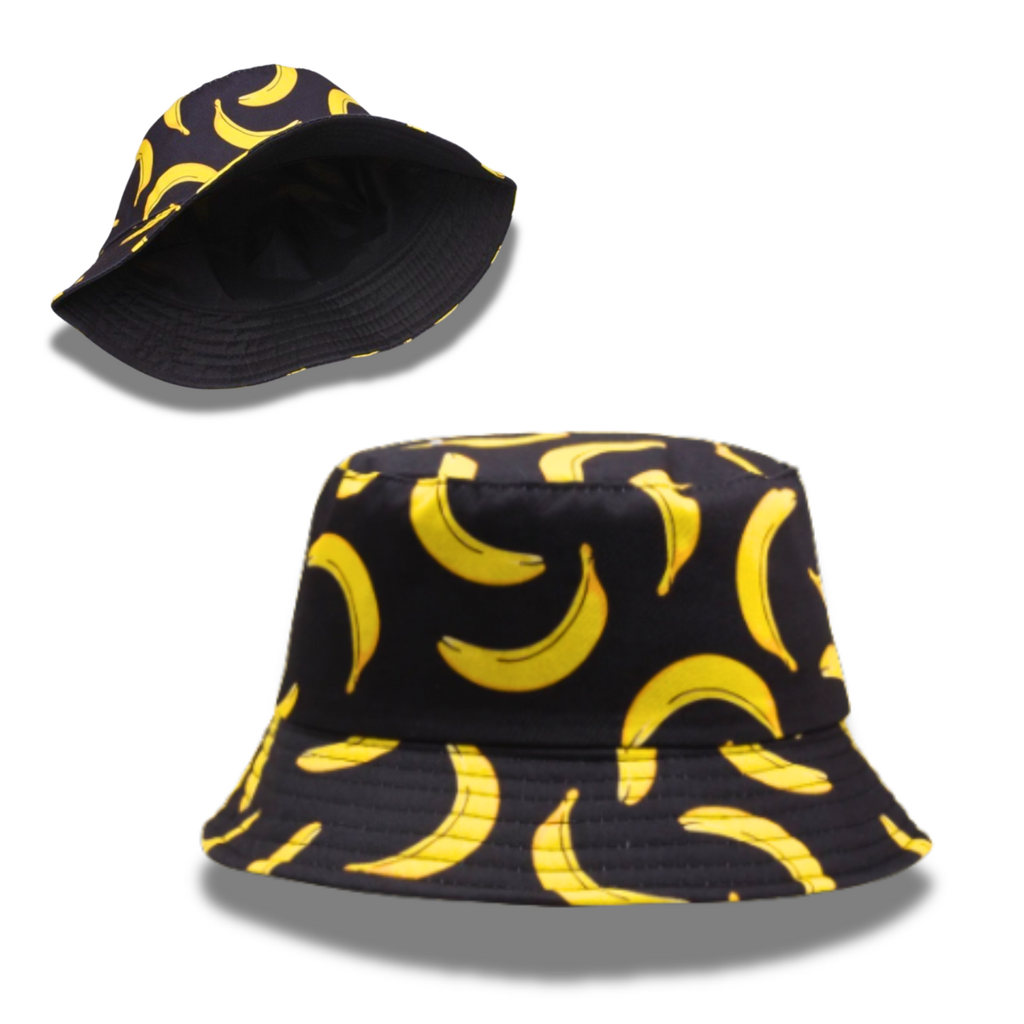 Gone Bananas Bucket Hat Black