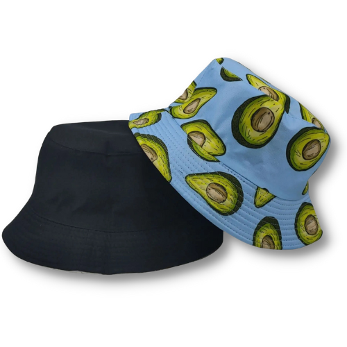 Avocado Bucket Hat Blue