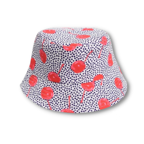 Spotted Cherry Bucket Hat