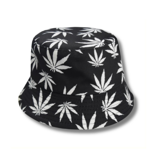 Vibez Bucket Hat Black/White